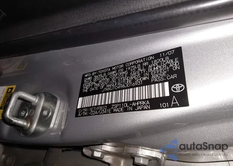 2008 Scion Xd from USA, damaged, VIN JTKKU10498J016931